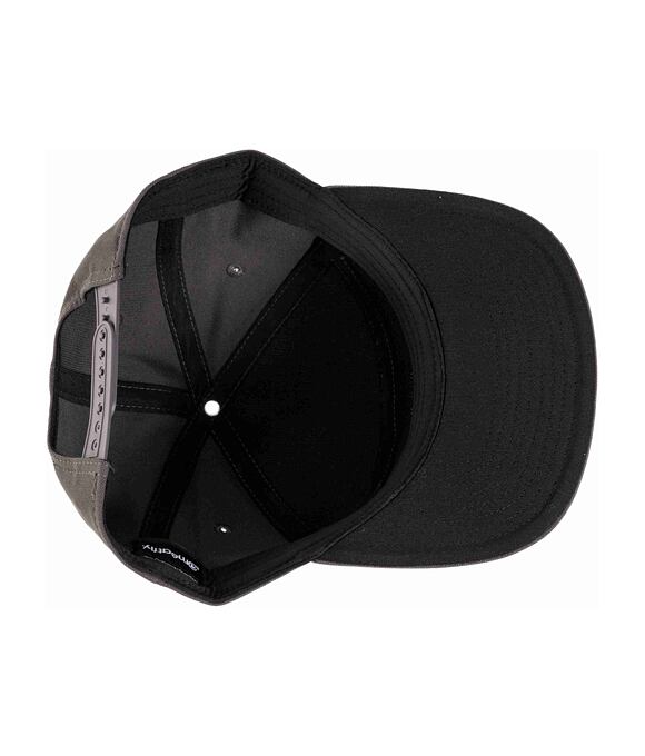 Kšiltovka Meatfly Yuto 6 Panel Snapback, Grey Embroidery