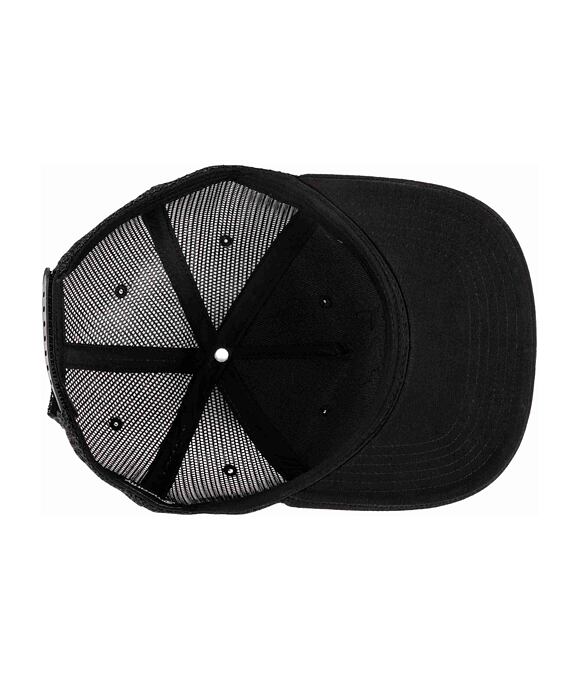 Kšiltovka Meatfly Corey Trucker, Black Tomcat