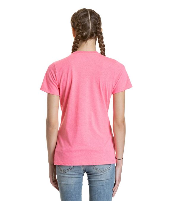 Dámské tričko Meatfly Ladies MF Logo, Neon Pink