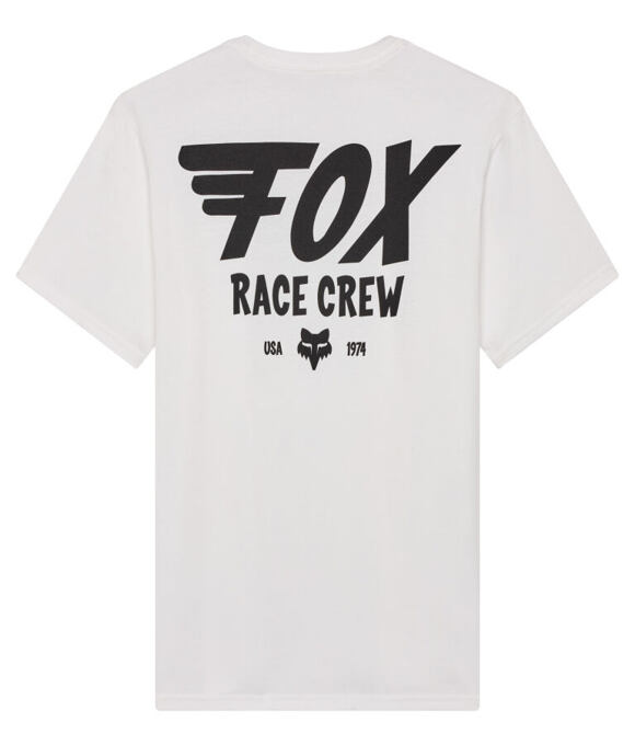 Pánské tričko Fox Wing Ss Prem, Optic White