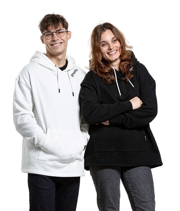Unisex mikina Meatfly Omani, Black