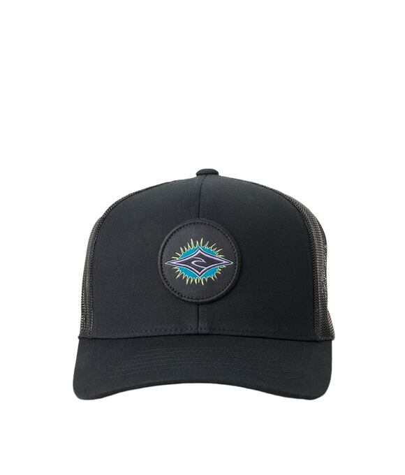 Kšiltovka Rip Curl Custom Curve Trucker, Black / Purple