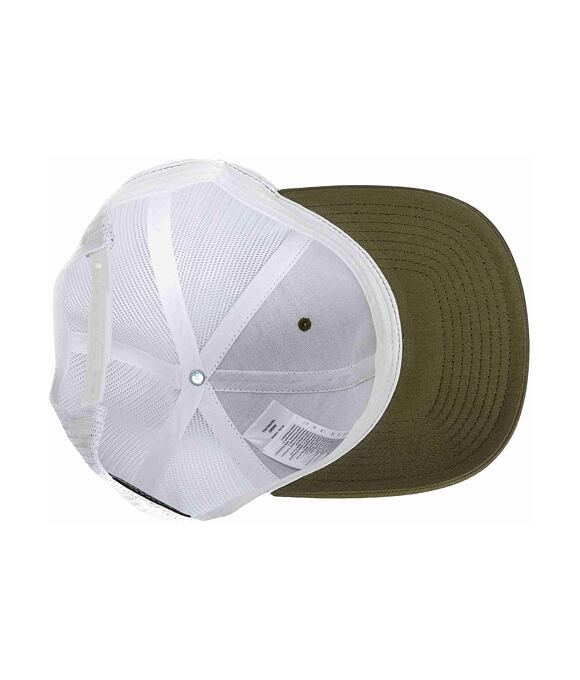 Kšiltovka Meatfly MF View Trucker, Embroidery / Buck / White