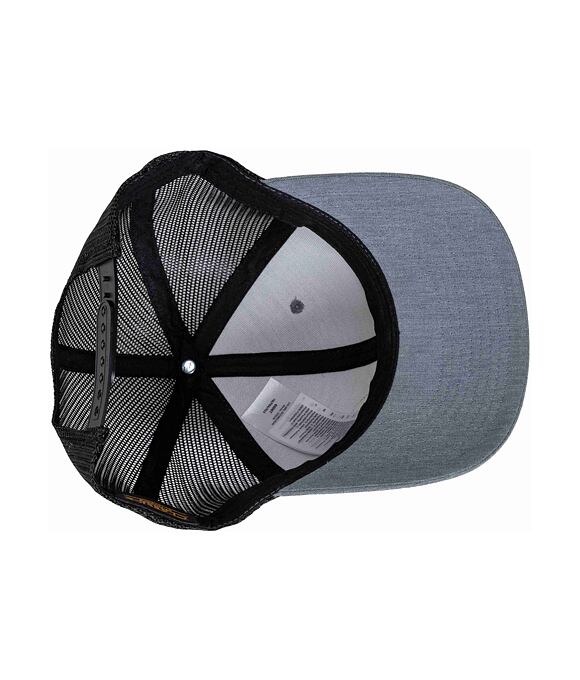 Kšiltovka Meatfly MF View Trucker, White Round / Heather