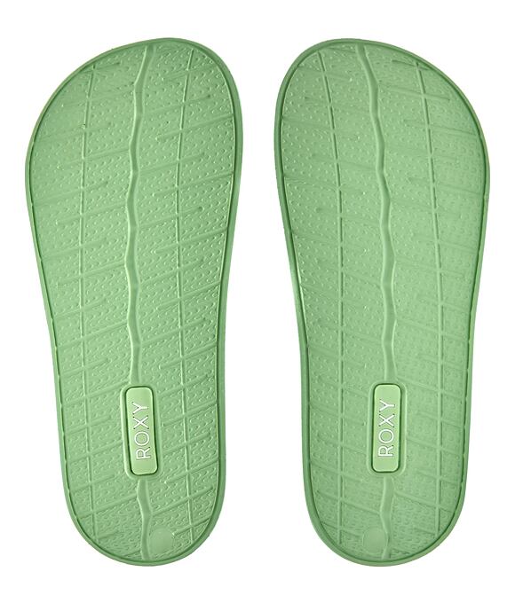 Dámské žabky Roxy Rg Slippy II, Lime