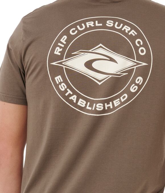 Pánské tričko Rip Curl Staple, Rock
