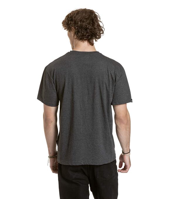Unisex tričko Meatfly Minimal, Charcoal Heather
