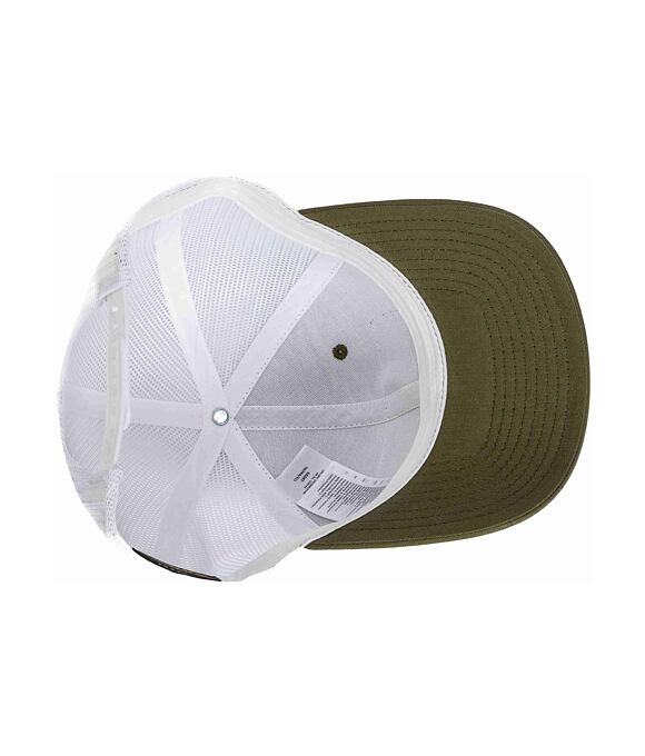 Kšiltovka Meatfly MF View Trucker, Red Alaska / Buck / White