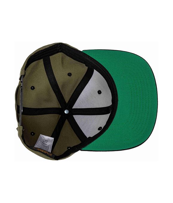 Kšiltovka Meatfly Flanker Snapback, Adventure Olive/Black