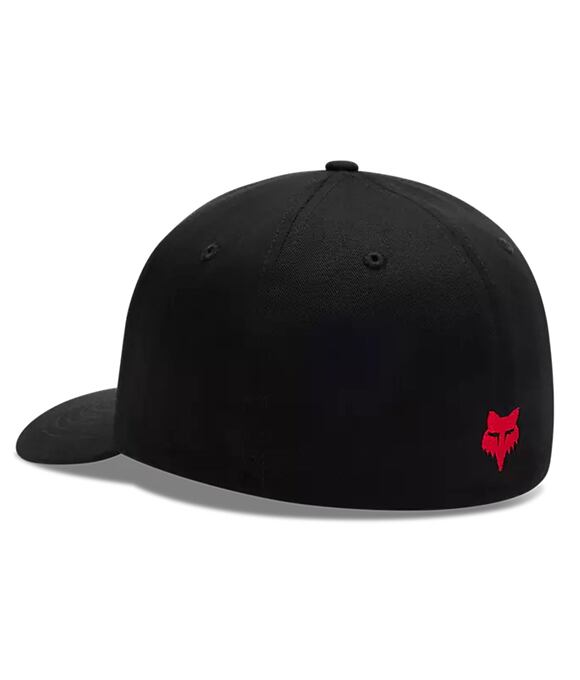 Kšiltovka Fox Typeface Flexfit Hat, Black