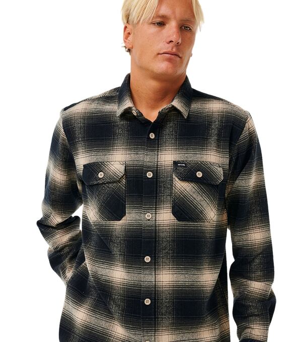 Pánská košile Rip Curl Count Flannel, Taupe