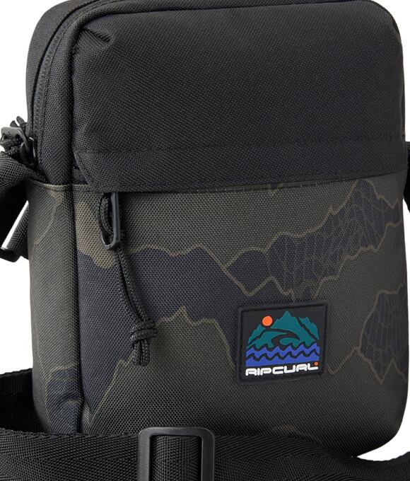 Taška Rip Curl No Idea Pouch Search Camo, Black/Olive
