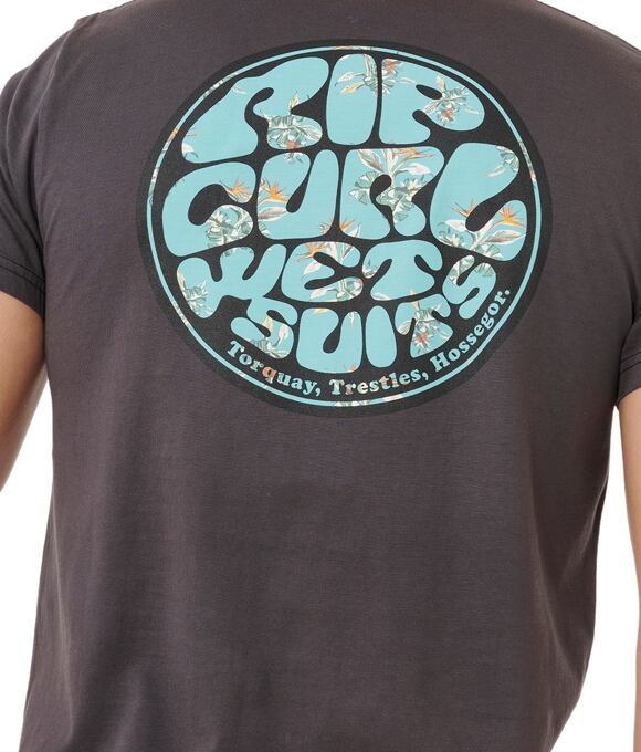 Pánské tričko Rip Curl Wettie Passage Icon, Phantom
