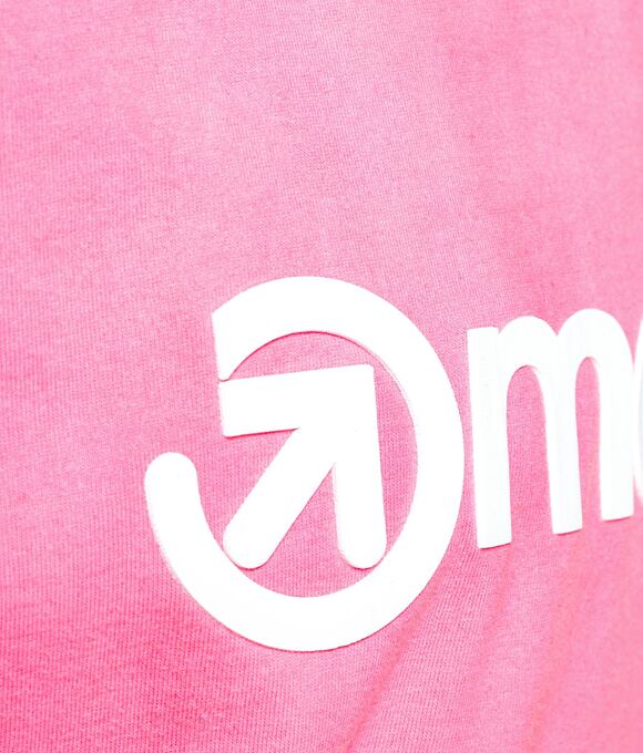Pánské tričko Meatfly Joe, Neon Pink/White