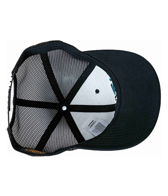 Kšiltovka Meatfly Setty Trucker, Petrol / Black