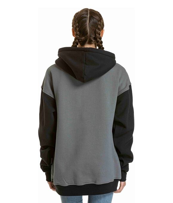 Unisex mikina Meatfly Fry, Black / Grey