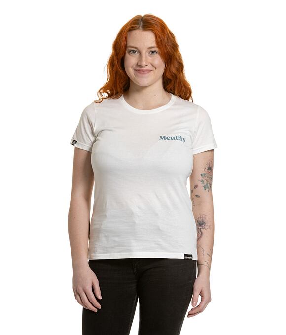 Dámské tričko Meatfly Cordie, White