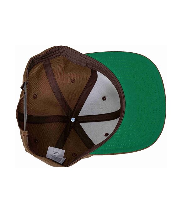 Kšiltovka Meatfly Hornet Snapback, White Round / Tan