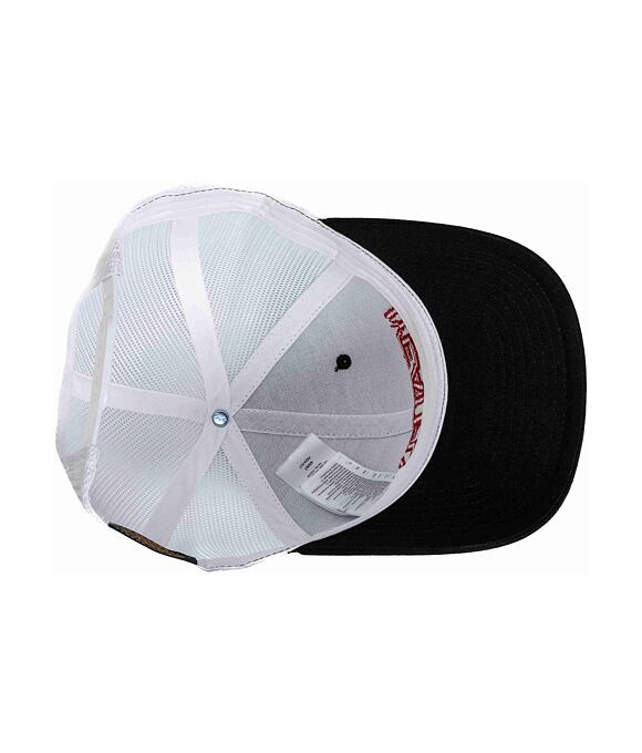 Kšiltovka Meatfly Rodie Trucker, Wine / Black / White