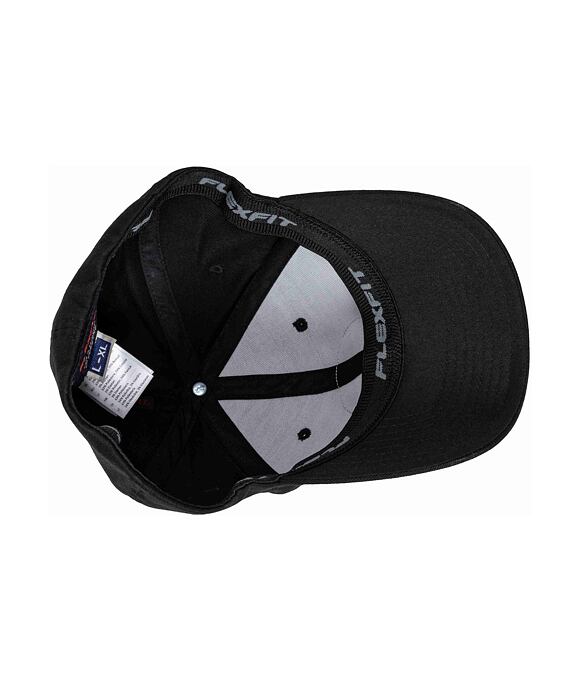 Kšiltovka Meatfly Raptor Flexfit, Generation Black