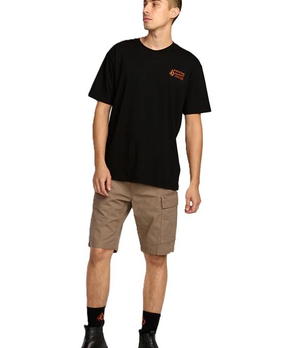 Pánské tričko Volcom Workwear Sst, Black