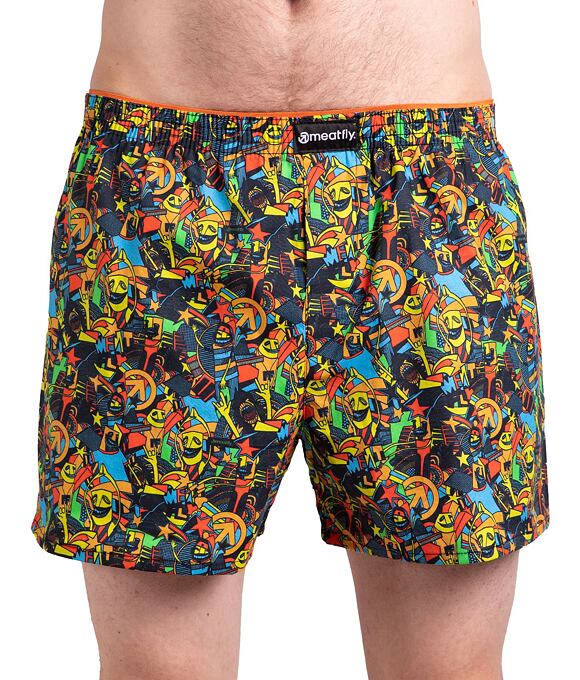 Pánské boxerky Meatfly Agostino, Partyboi/Cityboi