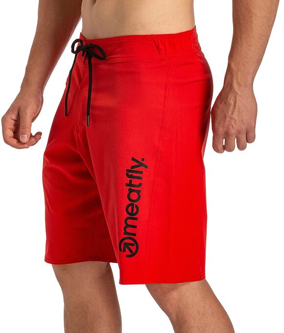 Pánské plavky Meatfly Mitch Boardshorts 21", Red