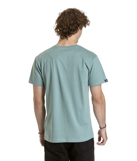 Pánské tričko Meatfly MF Logo, Dusty Mint