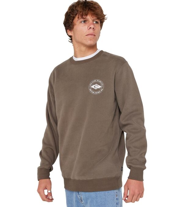 Pánská mikina Rip Curl Staple Crew, Rock