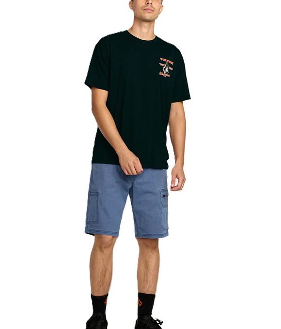 Pánské tričko Volcom Enamel Sst, Black