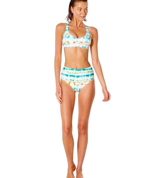 Dámský spodní díl plavek Rip Curl Summer Breeze Mirage, Light Aqua