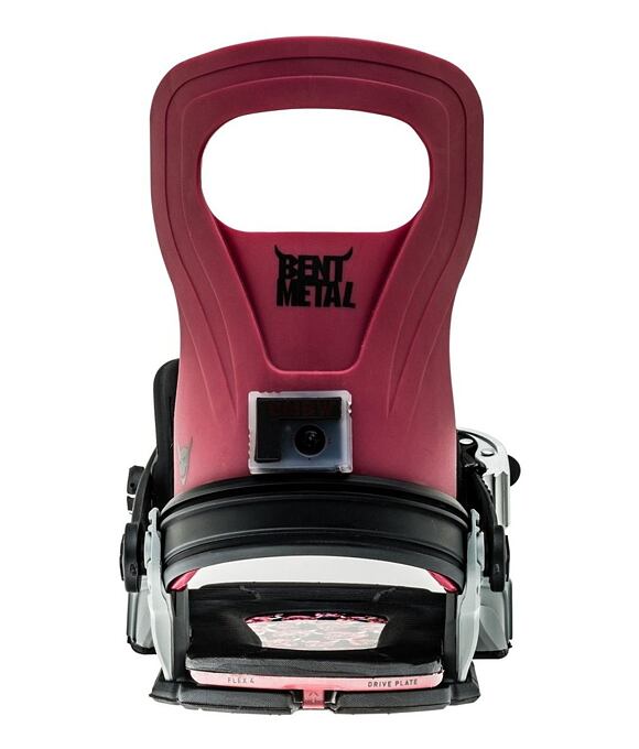 Snowboardové vázání Bent Metal Logic, Red