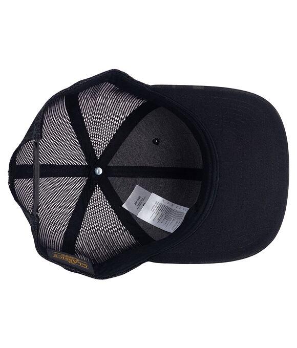 Kšiltovka Meatfly MF Logo Trucker, Black Multicam