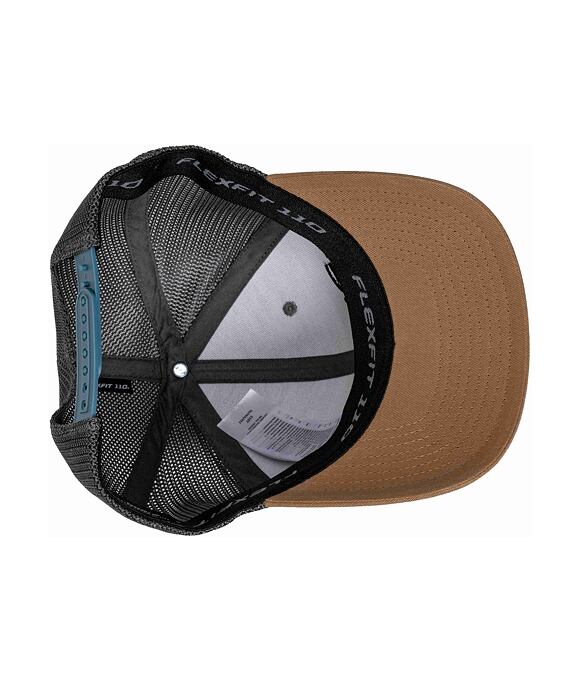 Kšiltovka Meatfly MF Logo Trucker, Earth / Black