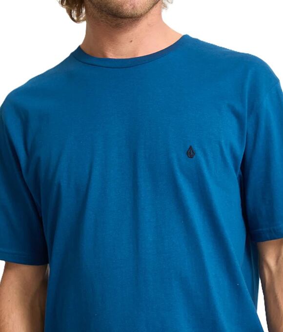 Pánské tričko Volcom Stone Blanks Bsc Sst, Cosmic Blue