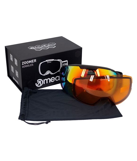SNB & SKI brýle Meatfly Zoomer, Black