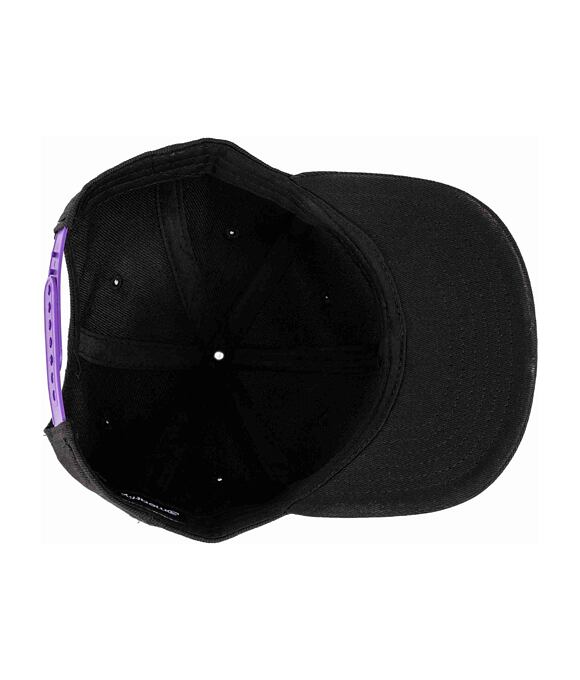 Kšiltovka Meatfly Alfy Snapback, Black Tomcat