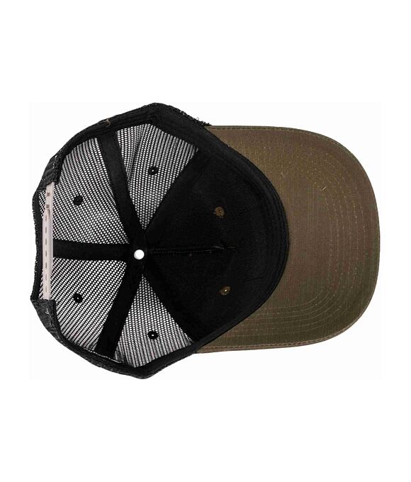 Kšiltovka Meatfly Hawkye Trucker, Army Square