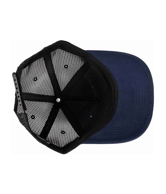 Kšiltovka Meatfly Hawkye Trucker, Navy Blue Peak