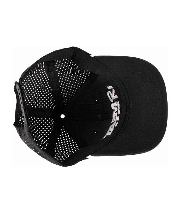 Kšiltovka Meatfly Nollie Perfor Cap, Black / White Revital
