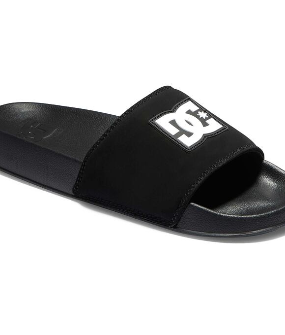 Pánské pantofle DC Shoes Slide, Black/Black/White