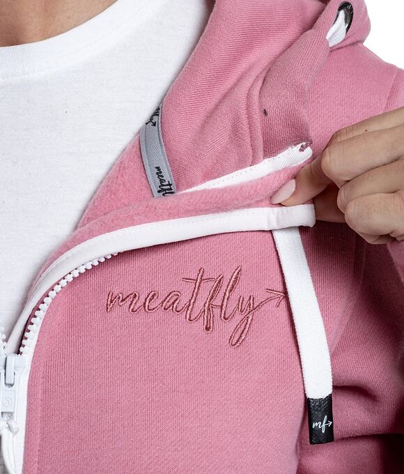 Dámská mikina Meatfly Clair, Dusty Rose