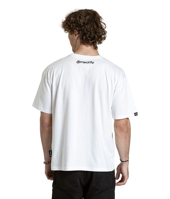 Unisex tričko Meatfly Junglist, Blue Leaf