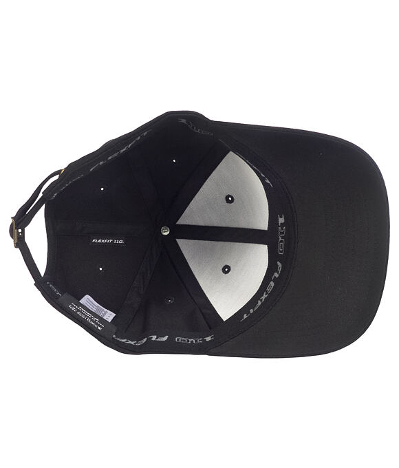 Kšiltovka Meatfly Cougar Flexfit, Black