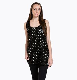 Dámské tílko Meatfly Zoe, Dots Black