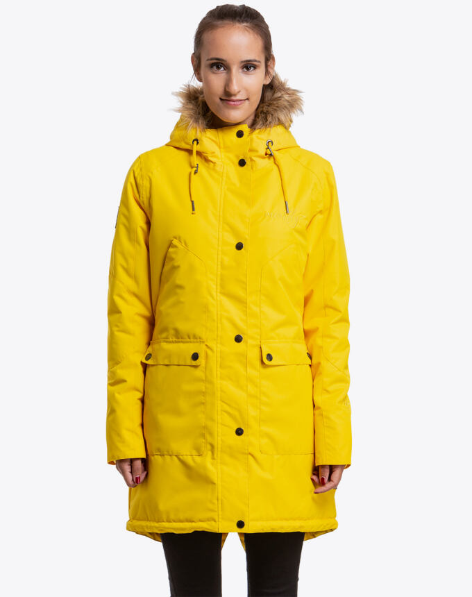 Zimní bunda Meatfly Amber Parka, F - Lemon