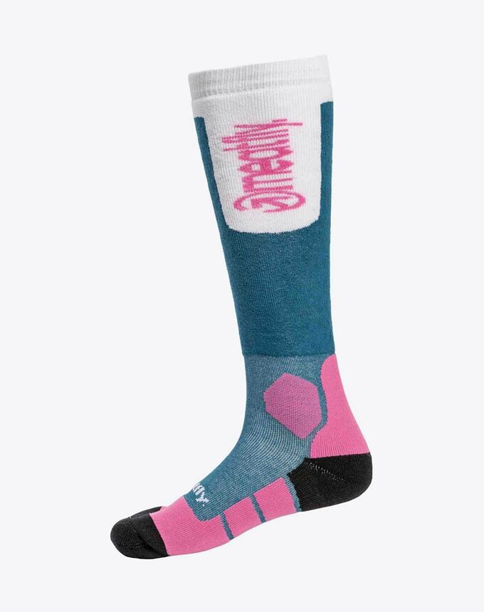 SNB & SKI ponožky Meatfly Leeway, Pink / Blue