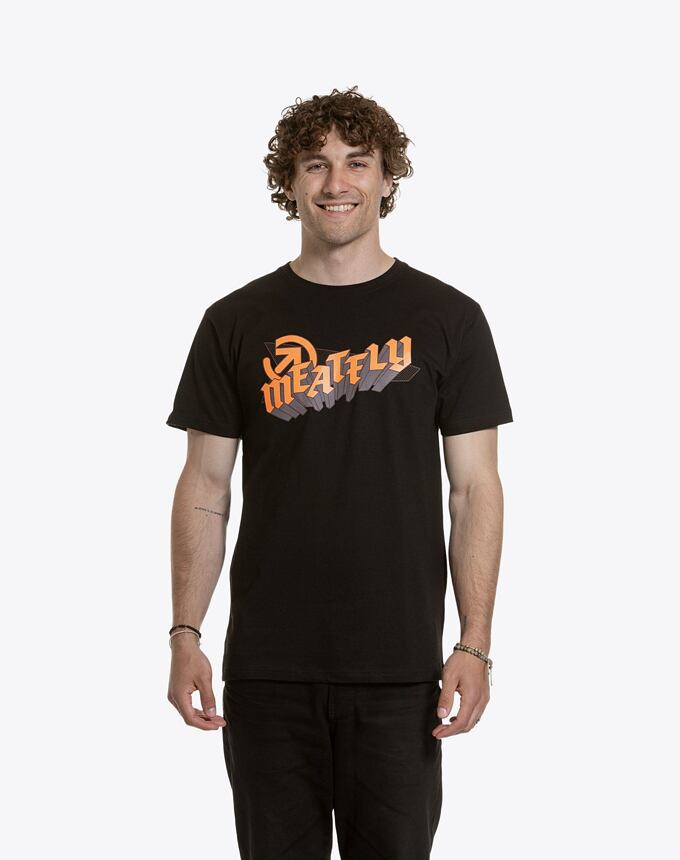 Pánské tričko Meatfly Matal, Black
