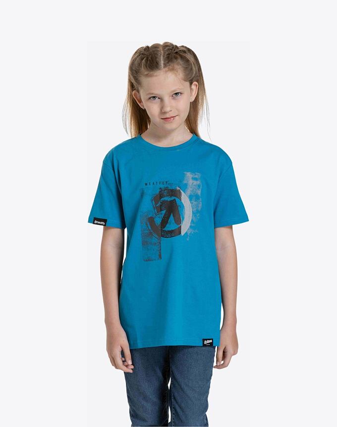 Dětské tričko Meatfly Artee, Funky Blue