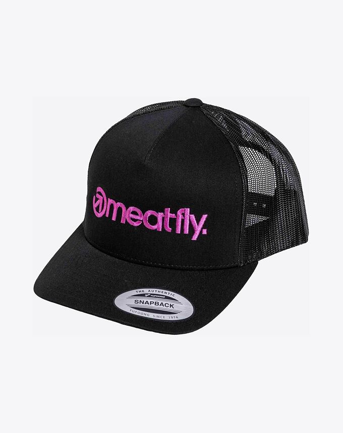 Kšiltovka Meatfly MF Logo Trucker, Pink/Black